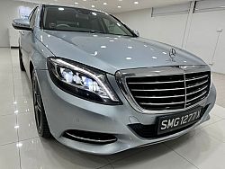 Mercedes Benz  S400L R19 LED 2014 Rear Entertainment