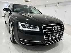 Audi A8L 3.0 TFSI Quattro 2015 Sunroof Black