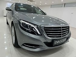 Mercedes Benz S400L R19 LED 2014 Rear Entertainment Silver