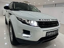 Land Rover Range Rover Evoque 2.0 TSS 2015 White Rear Entertainment