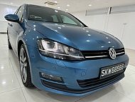 Volkswagen Golf A7 1.4 TSI HID Sunroof 2015 Push Start Blue