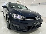 Volkswagen Golf A7 1.4 TSI HID Sunroof 2015 Push Start Blue