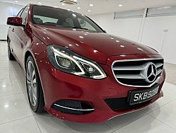Mercedes Benz E200 Sedan R18 LED 2015 Red