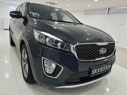 Kia Sorento 2.2 A CRDI Sunroof Diesel 2016 Grey Rear Entertainment 