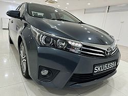Toyota Corolla Altis 1.6L CVT Elegance LED Keyless Grey 2015