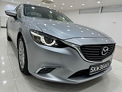 Mazda 6 Sedan 2.0L Push Start 2015 Silver Revcam Nav