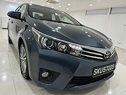 Toyota Corolla Altis 1.6L CVT Elegance LED Keyless Grey 2015 