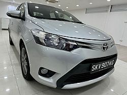 Toyota Vios E Grade Auto 2015 Silver