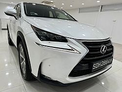 Lexus NX200T Luxury Sunroof 2015 White Revcam LED