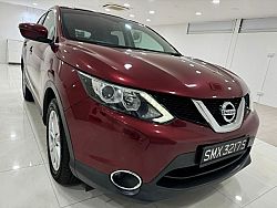 Nissan Qashqai 1.2 DIG-T CVT Revcam 2016 Red Rear Entertainment