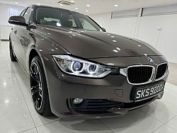 BMW 316I 1.6 AT ABS HID 2015 Push Start Brown