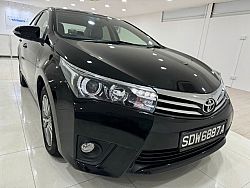 Toyota Corolla Altis 1.6L CVT Elegance LED Keyless Black 2015