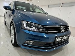 Volkswagen Jetta 1.4 TSI Nav HID LED 2016 Blue PushStart
