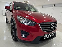 Mazda CX-5 SkyActive-G 2.0 LED 2015 Red Rear Entertainment