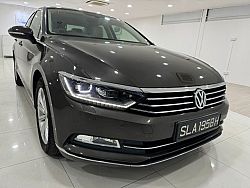 Volkswagen Passat B8 1.8 TFSI AT 2016 Brown Push Start