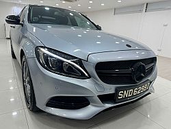 Mercedes Benz C180 Avantgarde R17 LED 2015 Silver