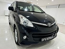 Toyota Avanza 1.5 Auto 2015 Black Android Player