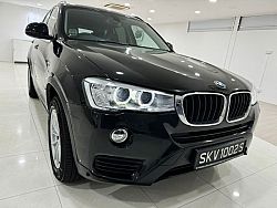 BMW X3 SDrive20I HID NAV LED 2015 Black