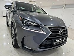 Lexus NX200T Executive 2015 Grey Revcam PushStart