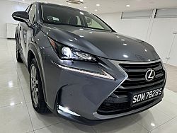 Lexus NX200T Executive 2015 Grey Revcam PushStart