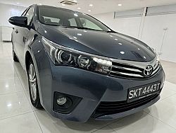 Toyota Corolla Altis 1.6L CVT Elegance LED Keyless 2015 Grey