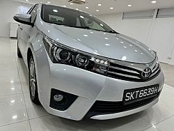 Toyota Corolla Altis 1.6L CVT Elegance LED Keyless 2015 Silver