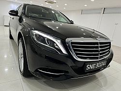 Mercedes Benz S400L R19 LED 2015 Brown Rear Entertainment