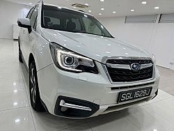 Subaru Forester 2.0I-L CVT 4WD Sunroof 2016 White Rear Entertainment