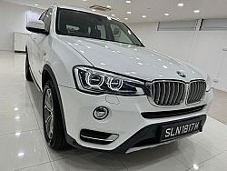 BMW X3 XDRIVE 4WD NAV 2016 Sunroof White