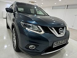 Nissan X-Trail 2.0 CVT Sunroof 4WD 2016 Blue Rear Entertainment Android
