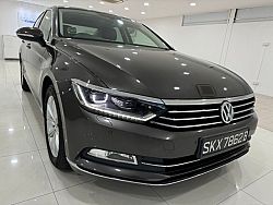Volkswagen Passat B8 1.8 TFSI AT 2015 Brown Push Start