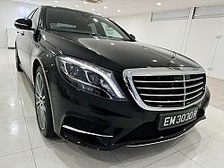 Mercedes Benz S400L AMG Hybrid LED 2015 Rear Entertainment Black Sunroof