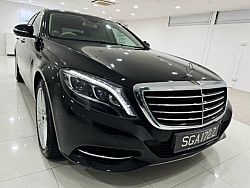 Mercedes Benz S400L R19 LED 2015 Rear Entertainment Black