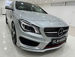 Mercedes Benz CLA250 SPORT R18 BI Sunroof 2015 Silver