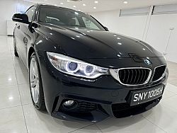 BMW 420I Gran Coupe M Sport AT Sunroof HID NAV 2015 Black