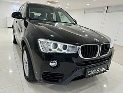 BMW X3 SDRIVE 20I HID NAV 2015 LED Black 