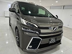 Toyota Vellfire 2.5 Z G-Edition 2015 Sunroof Pilot Seat BodyKit
