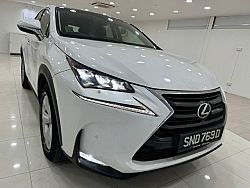 Lexus NX200T Luxury Sunroof 2015 White Android Player 