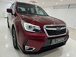 Subaru Forester 2.0XT Turbo 4WD Sunroof 2016 Red Rear Entertainment Android