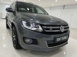 Volkswagen Tiguan 1.4 TSI AT Sunroof 2016 Grey