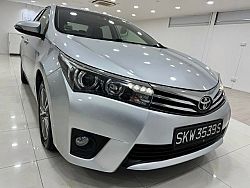 Toyota Corolla Altis 1.6L CVT Elegance LED Keyless 2015 Silver