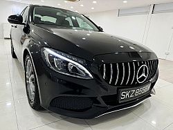 Mercedes Benz C180 Avantgarde R17 LED 2015 Black