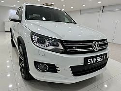 Volkswagen Tiguan 1.4 TSI AT Sunroof 2016 White 