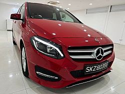 Mercedes Benz B180 STYLE R16 LED 2016 Red Push Start