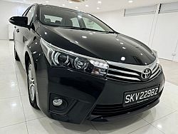 Toyota Corolla Altis 1.6L CVT Elegance LED Keyless 2015 Black