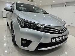 Toyota Corolla Altis 1.6L CVT Elegance LED Keyless 2016 Silver