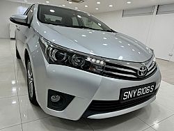 Toyota Corolla Altis 1.6L CVT Elegance LED Keyless 2015 Silver