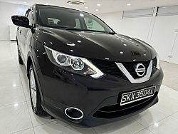 Nissan Qashqai 1.2 DIG-T CVT Revcam 2015 Purple Android Player