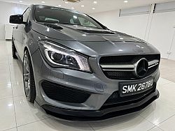 Mercedes Benz CLA45 AMG 4MATIC R19 BI 2015 Grey