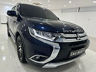 Mitsubishi Outlander 2.4 CVT 4WD Sunroof Facelift 2015 Blue Android